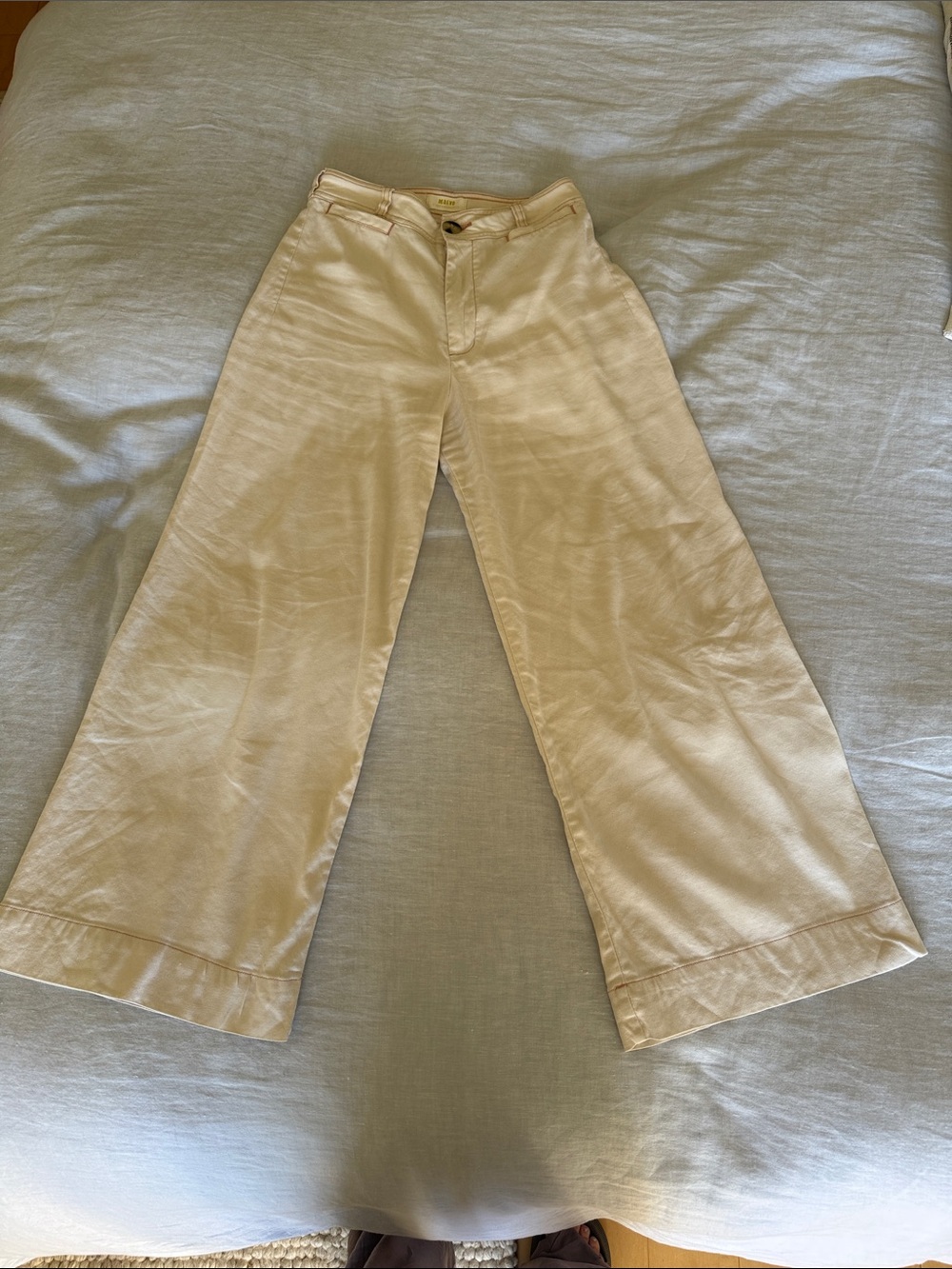 Maeve “Ettie” Wide-Leg Cropped  Pants